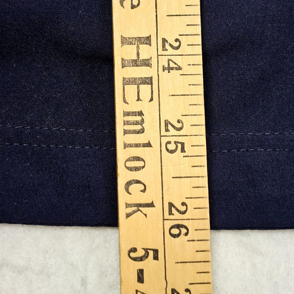 Land's End Jacket Size Extra Large 18-20 Blue Softshell Windbreaker Fleece Lined - Picture 7 of 8